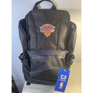 New York Knicks Backpack Ultra Game NBA Black Laptop Travel School Bag NWT